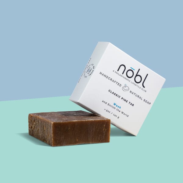 pine tar soap natural nobl